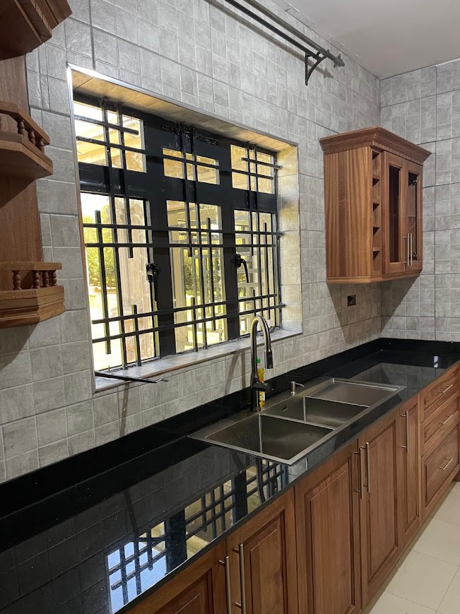 Gordon Bulinda Kitale solid wood kitchen